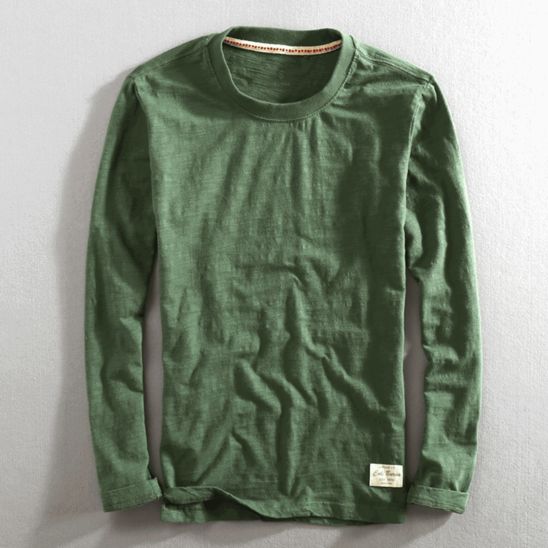 Axel Cotton Long Sleeve Shirt - northshorefashion