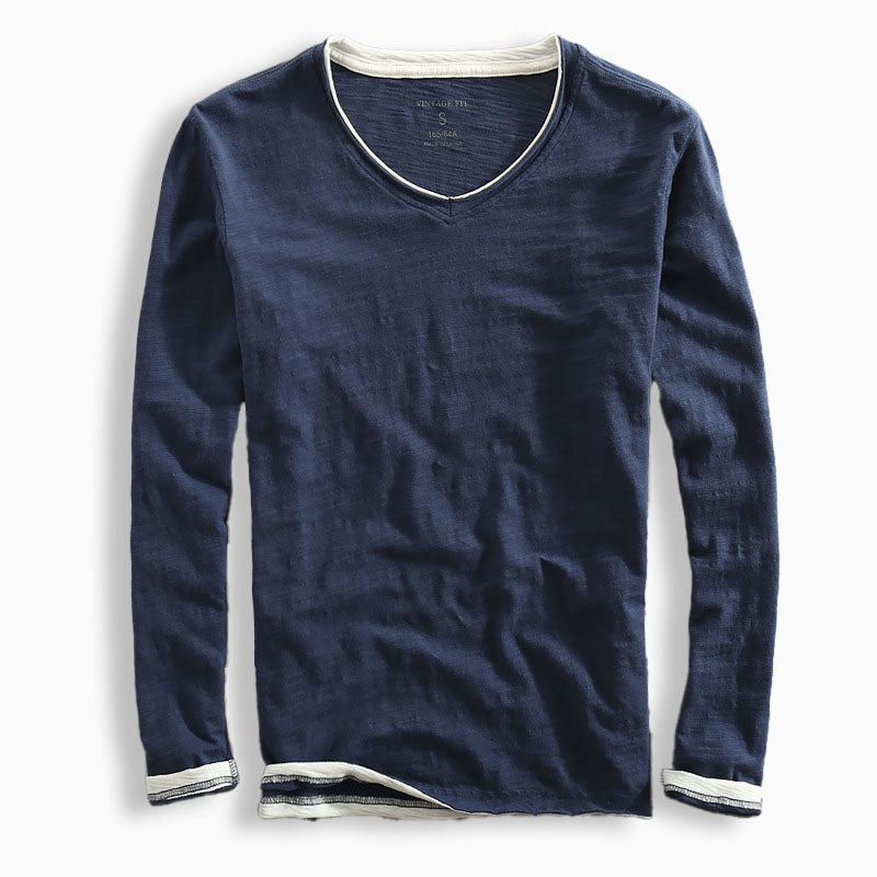Riku Cotton Long Sleeve Shirt - northshorefashion