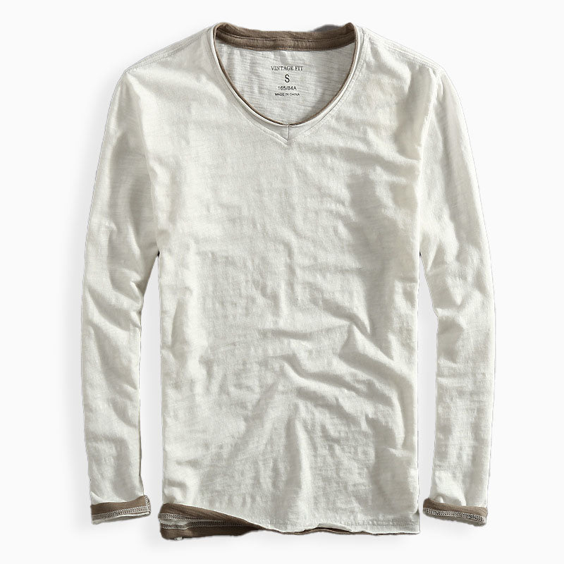 Riku Cotton Long Sleeve Shirt - northshorefashion