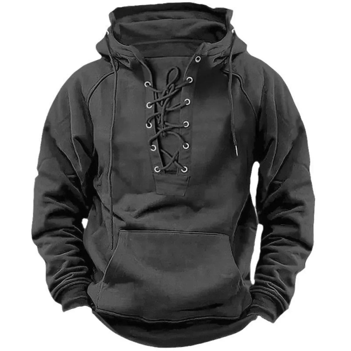 Louis™ Rugged Lace-Up Hoodie