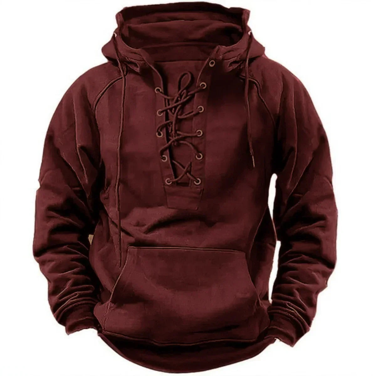 Louis™ Rugged Lace-Up Hoodie