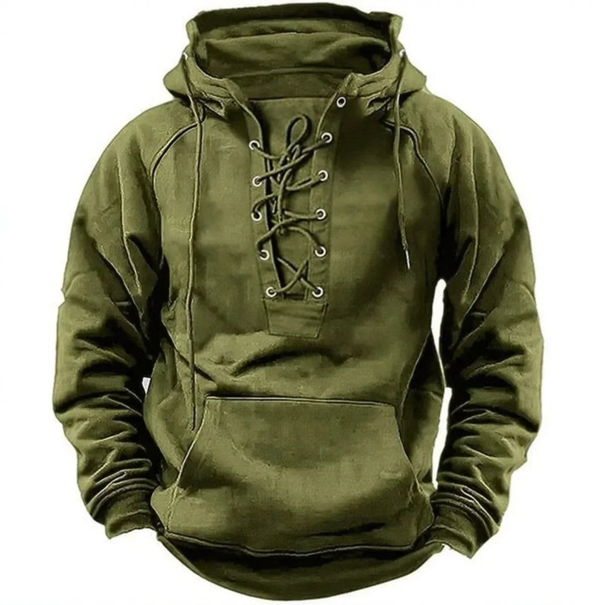 Louis™ Rugged Lace-Up Hoodie