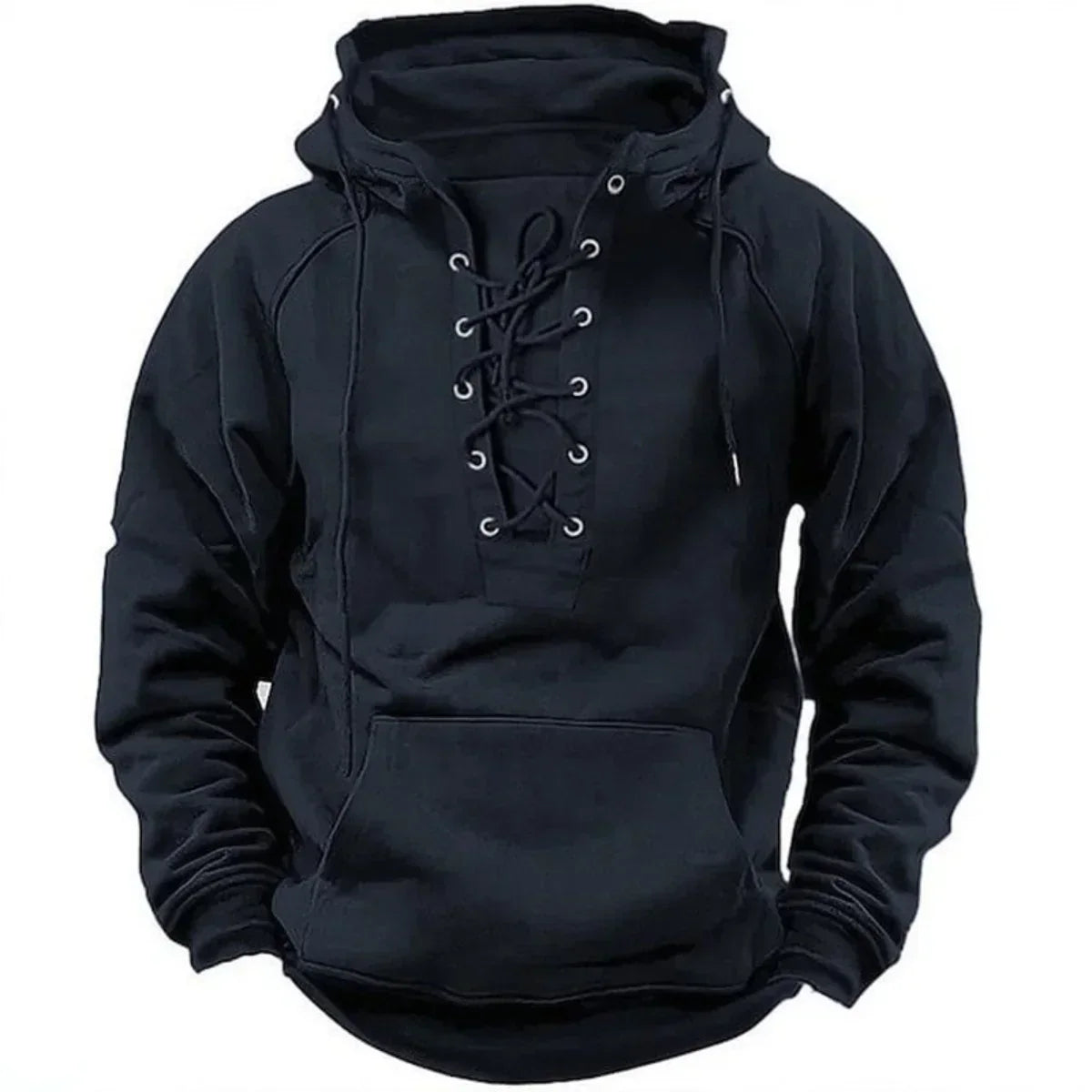 Louis™ Rugged Lace-Up Hoodie
